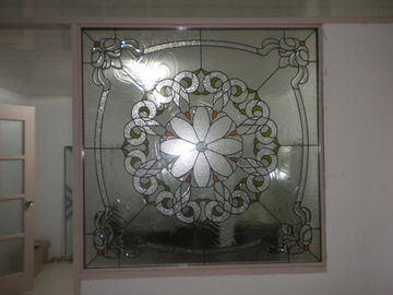 Толщина см стекла окна 1.6-3 ванной комнаты термоизоляции декоративная