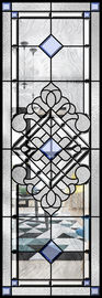 Латунь/никель/патина декоративной панели доказательства похищения дверей сползая стекла стойкости стеклянная