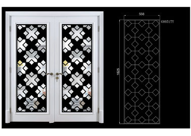 Овал классического современного штейна черный сформировал стекло 40 двери утюга в x 96 внутри