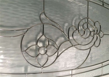 Закаленная форма декоративного стеклянного рему Виндовс устойчивая держа теплая различная
