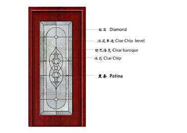 Искусство строя декоративные панели сделанного по образцу стекла/декоративные панели для дверей