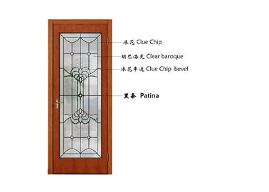 Изоляция сделанного по образцу стекла окна дверей декоративная термальная ядровая держит теплый