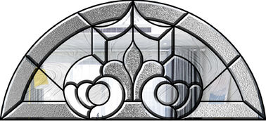 Стекло двери/окна декоративное сделанное по образцу, латунь/никель/панели патины декоративные стеклянные